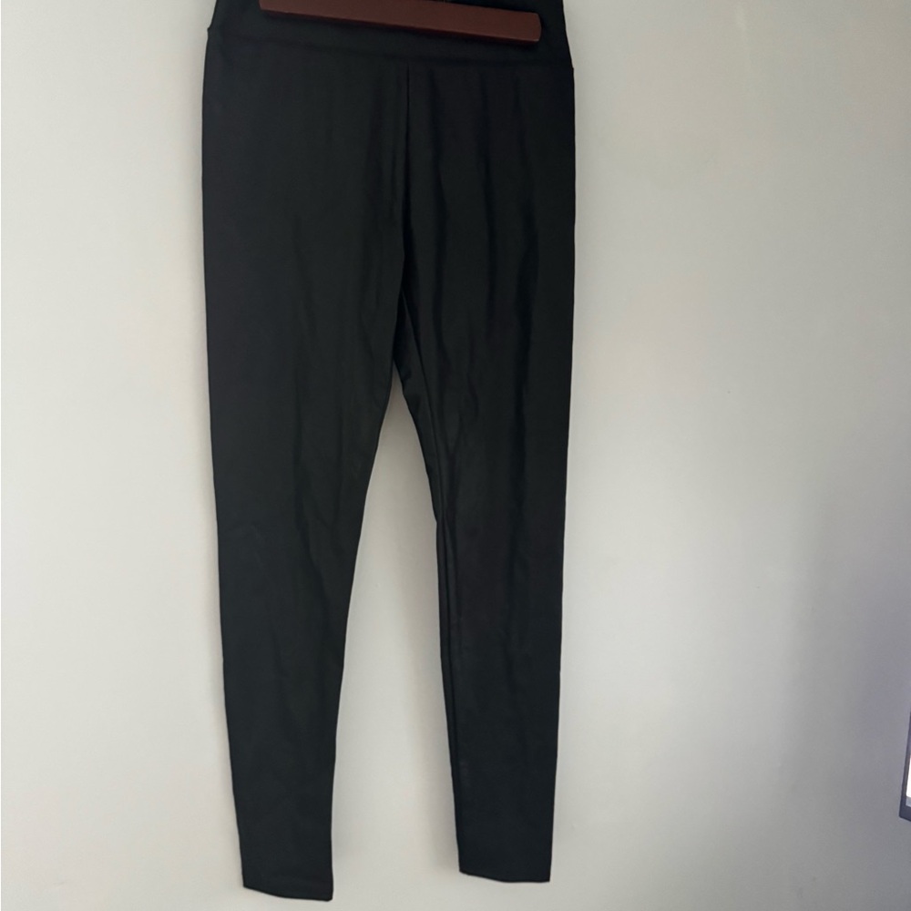 Wild Fable Black Faux Leather Leggings